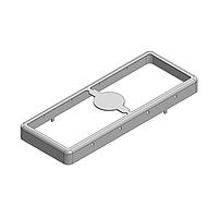 Masach Tech MS477-10F-NS EMI/RFI Shield Frame, Two-Piece 47.7 x 18.2 x 4mm Two-piece Drawn-Seamless RF Shield/EMI Shield FRAME (Nickel-Silver)