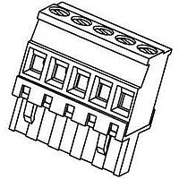 Molex 39533-8017 Plugs 5.08MM EURO PLUG VER G VERT FWE GRN 17CKT