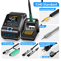 FNIRSI DWS-200 F245 Power Repaid Heating Soldering Iron Station Kit (100°C~450°C, 200W)