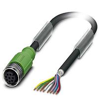 PHOENIX CONTACT 1404965 Sensor Cables / Actuator Cables SAC-8P-100-PUR/M12FS SH VA