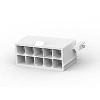 AMP Connectors - TE Connectivity 1-2029265-0 Headers & Wire Housings 10P VRT HDR W/PGS GLOW WIRE