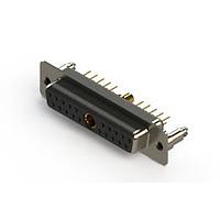 EDAC 628-21W1624-3TD Mixed Contact D-Sub Connectors Vertical Combo Dsub