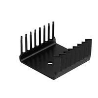 Same Sky (formerly CUI Devices) HSS24-B20-NP Component heat sink, stamping, TO-218/TO-220, 38 x 42 x 25 mm, no pin
