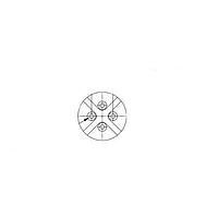 BIVAR 108-021 LED Mounts Perm-O-Pad Round TO-18 Mnt White