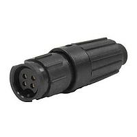 CONXALL W8282-4SG-P-513 Connectors 4#20 F Long Backshell .13 Grommet Size