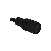 Amphenol LTW GBD-08BFFM-TL7A10 Sensor Cables / Actuator Cables Ceres, Others (GBD), Plastic, 10A+5A, 08 pins, Female Connector, Female Contact, Straight, 3 Points Lock, Overmolded, Length 10000mm, IP67