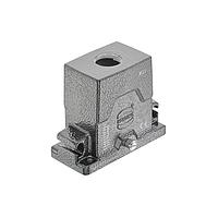 HARTING 19405100481 Hoods 10B HPR Compact Hood, HC (wide), Central Lever Locking, Top Entry, M25