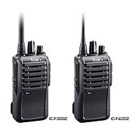ICOM IC-F3002 - VHF (Pin BP-264, BC-192) UHF Portable Radio (Pin BP-264, BC-192, 136-174 Mhz,16CH, 5W)