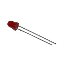 VCC 200-BR Single Color LEDs LED TH T-1 3/4 5mm 14mcd Diffused Red