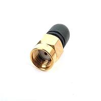 Siretta DELTA19/X/SMAM/RP/S/35 Outdoor Antennas HIGH GAIN 8.5 DBI 2.4 GHZ 19MM STUBBY WI-FI BLUETOOTH ANTENNA REVERSE POLARITY SMA MALE CONNECTOR