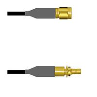 Amphenol Custom Cable Q-6903Q0008006i RF Cable Assemblies SMA-SP/SMB-SJB RG58 6I