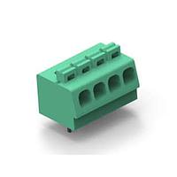 AMP Connectors - TE Connectivity 1986775-8 Fixed Terminal Blocks SCREWLESS, SW,8P, 5.08 PCB, Low Amp