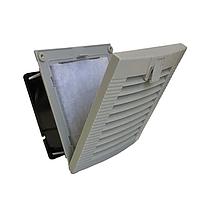 Orion Fans OA109LFGH111T Louvered Filter Fan Kit Louvered Filter Fan Hinged Guard Kit with 254mm Fan, 115VAC, 106CFM, IP54