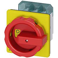 SIEMENS 3LD25040TK53 Rotary DISC SW 63A ROT HDL 4HOLE R/Y 3P