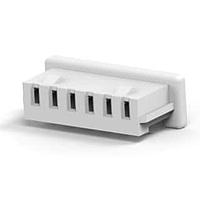 AMP Connectors - TE Connectivity 440146-6 Receptacle Housing 6 POS RCPT SCKT WHT 1.25mm