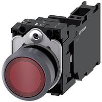 SIEMENS A6X30142656 Standard Switches ILLUMINATED PUSHBUTTON. RED