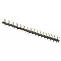 3M Electronic Solutions Division 2302-6111TG Pin Strip Header 2P STRT 1 ROW GOLD