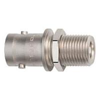 LEMO ABB.00.250.NTM RF Adapters - Between Series ADAPTER TO BNC RECPT