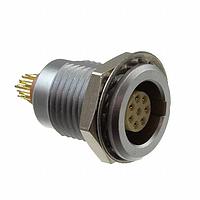 NorComp 821B008-203RF01 Connectors 1B 8P FML PNL MNT FIXED FRONT NUT