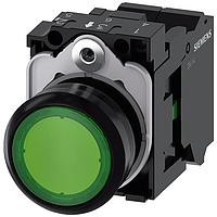 SIEMENS A6X30142049 Standard Switches ILLUMINATED PUSHBUTTON. GREEN