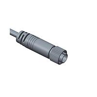 Amphenol LTW 105-03AFMM-SL7A05 Sensor Cables / Actuator Cables M10.5 Circular Metric Connector, Metal, 2A, 03 pins, Female Connector, Male Contact, Straight, Screw Thread, Overmolded, Length 5000mm, IP67 Mated