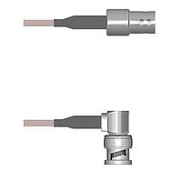 Amphenol Custom Cable Q-0500H000S007i RF Cable Assemblies BNC-SJ/BNC-RP G179 7I