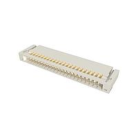 Amphenol FCI 10051922-2210EHLF Board Mount 0.50mm Flex Connector, VLL Series, 22 Position, Lower Side Contact, Side Entry Surface Mount ZIF Connector, Halogen Free and Lead Free Type.