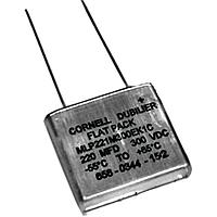 Cornell Dubilier (CDE) MLP601M200EA1D Flat Pack Electrolytic Capacitors 600uF 200V FLATPACK
