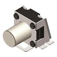 Diptronics TA3-1W2-V-T/R Tactile Switches Right Angle (SMT ) 6.3*6.18