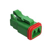 Amphenol SINE Systems AT06-2S-RD01GRN Connectors A SERIES-AT-CONNECTORS