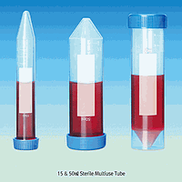 Daihan medical DM.Tub3016 Tube, PP, Conical bottom, Sterile, 50ml, Rack Pack