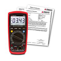 Triplett MM520-NIST True RMS DMM with LPF (60MΩ; 600V, 10A, True RMS; With Cert of Traceability to N.I.S.T)
