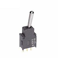 NKK Switches A13AP Process Sealed Subminiature Toggles SPDT .394 BAT STRAIGHT
