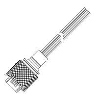 Nanonics - TE Connectivity TCM044PC2DC012B Connectors 44P SEALED CIRC PLUG 30 AWG STRANDED