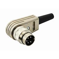 Amphenol Tuchel T 3484 055 Connectors MALE R ANG CONN 7C 4-6MM