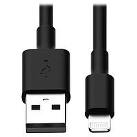 Tripp Lite M100-10N-BK-10 Lightning USB Sync/Charge Cable - Black