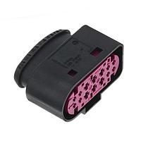 AMP Connectors - TE Connectivity 1719105-1 Receptacle Housing 14POS,JPT,REC .HSG,BK