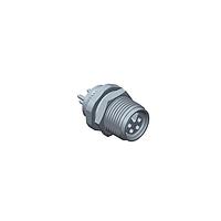 Amphenol LTW M8A-04PFFP-SF8001 Sensor Cables / Actuator Cables M Series Sensor Connector, Guided M8, Metal, 3A, 04 pins, Female Connector, Female Contact, Hexagonal, Screw Thread, PCB 180 , Receptacle, Front Fastened, IP68