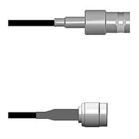 Amphenol Custom Cable Q-030520003010i RF Cable Assemblies BNC-SJ/TNC-SP G174 10I