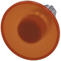 SIEMENS A6X30139897 Mushroom ILLUM. MUSHROOM PUSHBUTTON. 60MM. AMBER