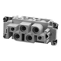 Amphenol Tuchel C146 10B004 100 13 Inserts socket insert 4 pole (4+PE)