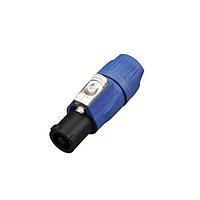 REAN RCAC3I-G-001-1 AC Power Inlet REAN Cable end - power G series blue, power in - small 6-10 mm - UL1977, single