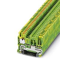 PHOENIX CONTACT 3210059 Ground Modular Terminal Block PT 2,5/1P-PE