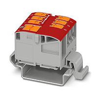 PHOENIX CONTACT 1019544 DIN Rail Terminal Blocks PTVFIX 6/6X2,5-NS35A RD
