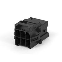AMP Connectors - TE Connectivity 1-2232264-1 Headers & Wire Housings PTL 2X3 CAP PANEL MT HOT WIRE KEY A BLK