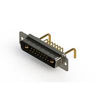 EDAC 629-17W2250-1T1 Mixed Contact D-Sub Connectors Right-angle Power Combo D-Sub Connector