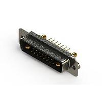 EDAC 627-17W2224-3T2 Mixed Contact D-Sub Connectors Vertical Combo Dsub