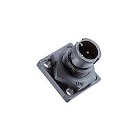 Amphenol LTW AU-06PMMP-LS7001 Standard Circular Connector Ceres, Mini Size, Plastic, 2A, 06 pins, Male Connector, Male Contact, Square, 2 Points Lock, PCB 180, Receptacle, IP67