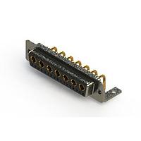 EDAC 630-24W7640-1NC Mixed Contact D-Sub Connectors Right-angle Power Combo D-Sub Connector