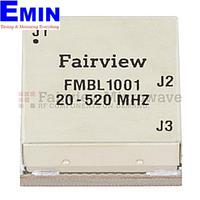 Fairview  FMBL1001 20 MHz to 520 MHz Balun at 50 Ohm to 25 Ohm Rated to 100 Watts in a SMT (Surface Mount) Package